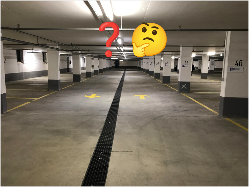 Privater Parkraum